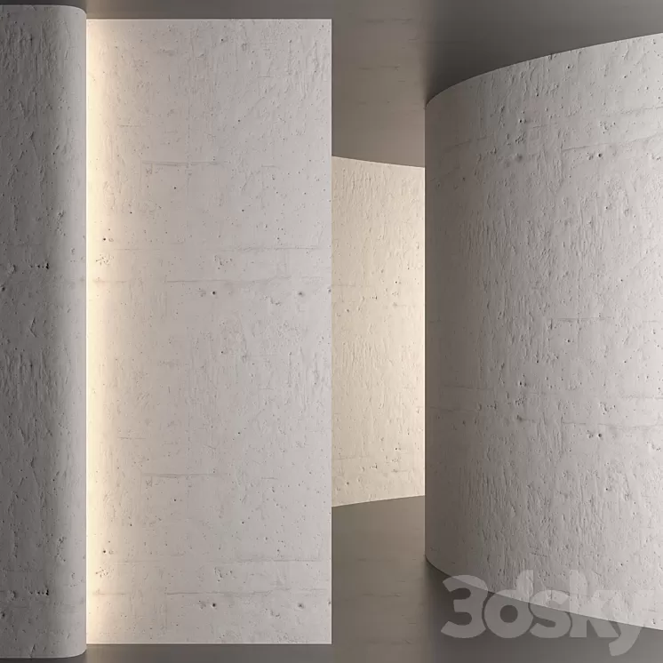 Old plaster 3D Model