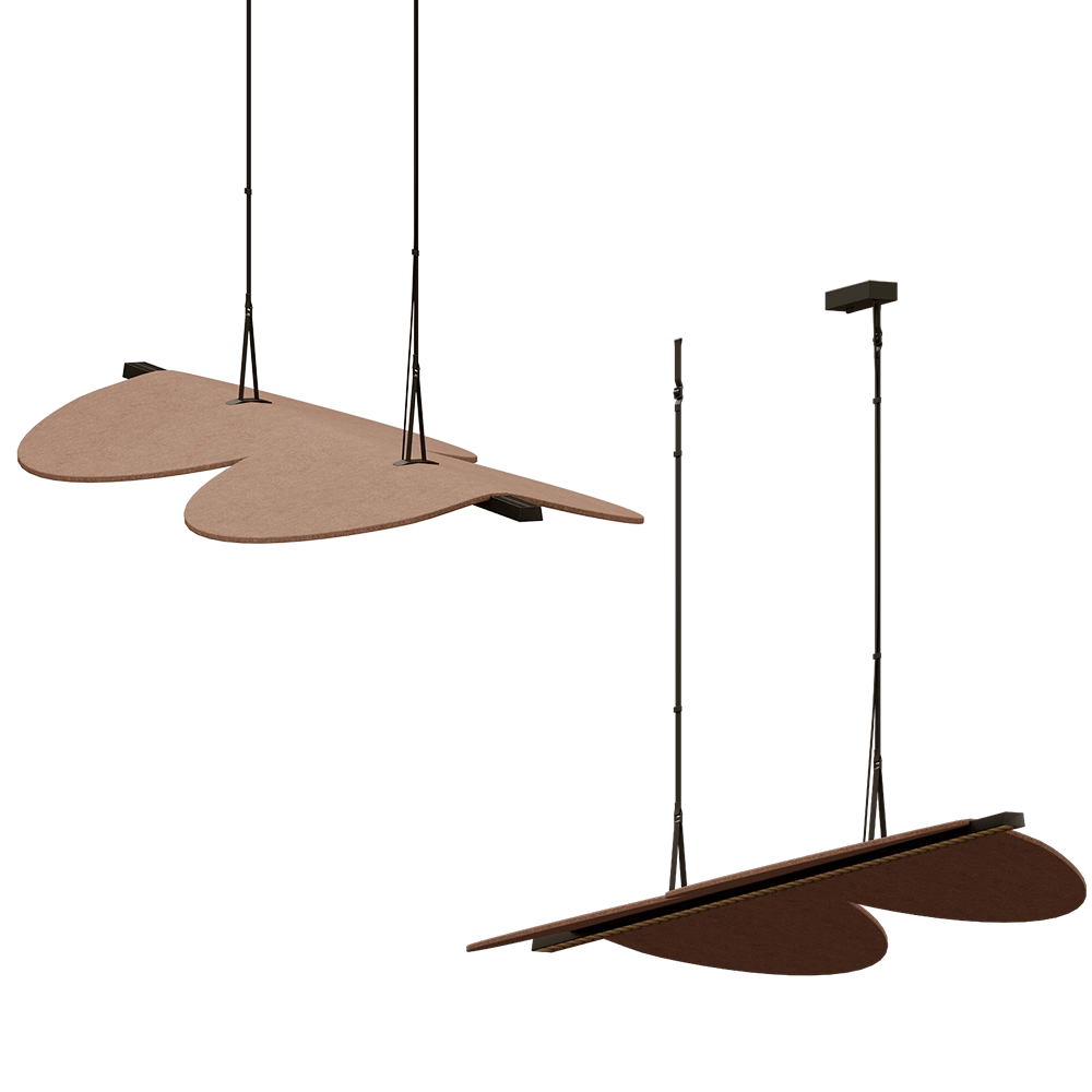 Ole lighting - Pendant lamp PAMPA 3D Model
