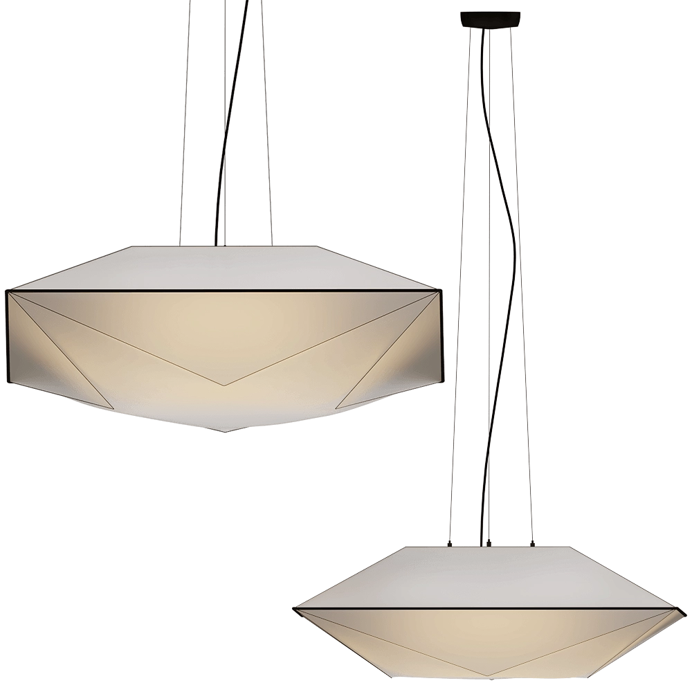 Ole lighting - Pendant lamp POLARIS E27 3D Model