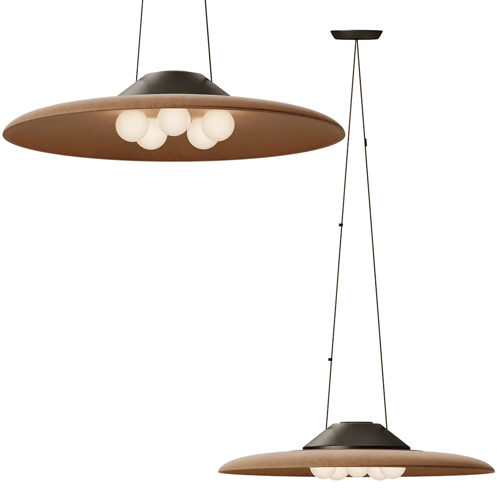 Ole lighting - Pendant lamp with SONORA with spheres 3D Model