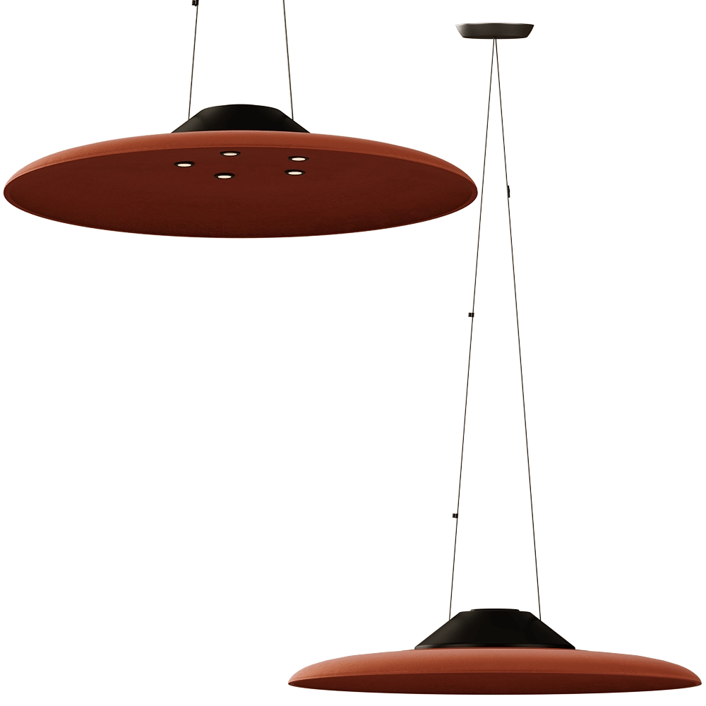 Ole lighting - Pendant lamp with spotlights 1 SONORA 3D Model