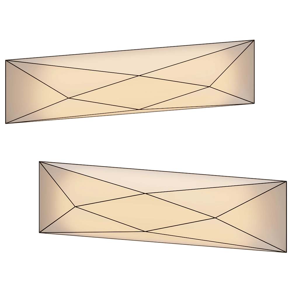Ole lighting - Wall lamp E27 POLARIS 3D Model