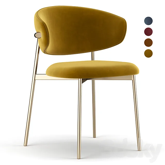 Oleandro Chair 3D Model