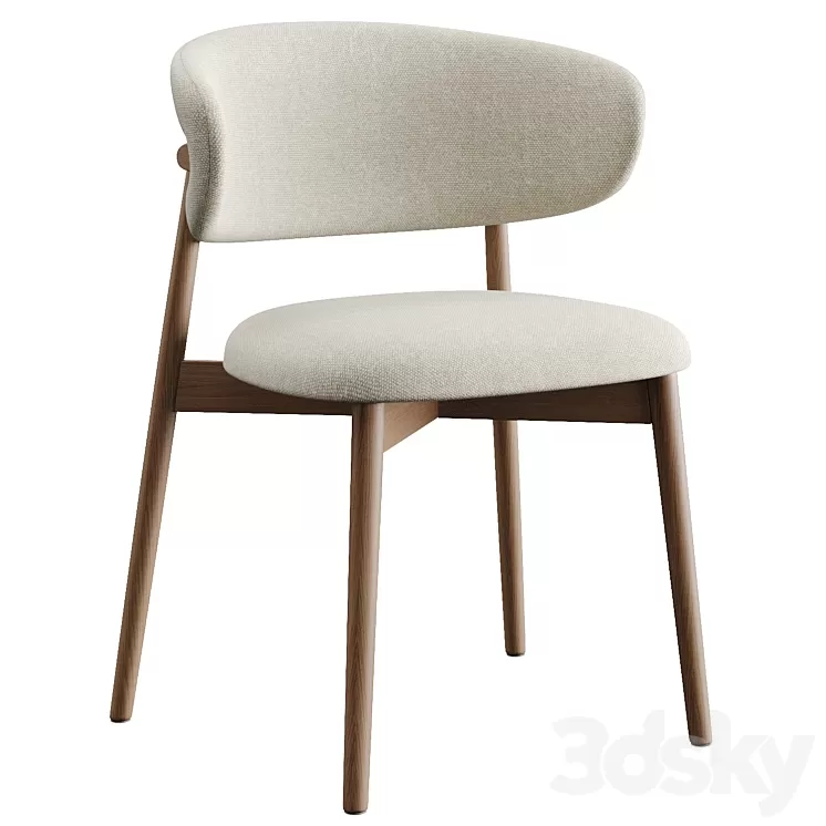 Oleandro Chair by Calligaris 3D Model Free