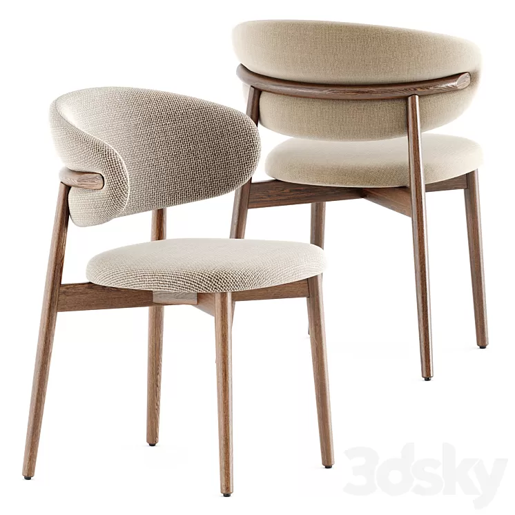 Oleandro chair by Calligaris 3D Model