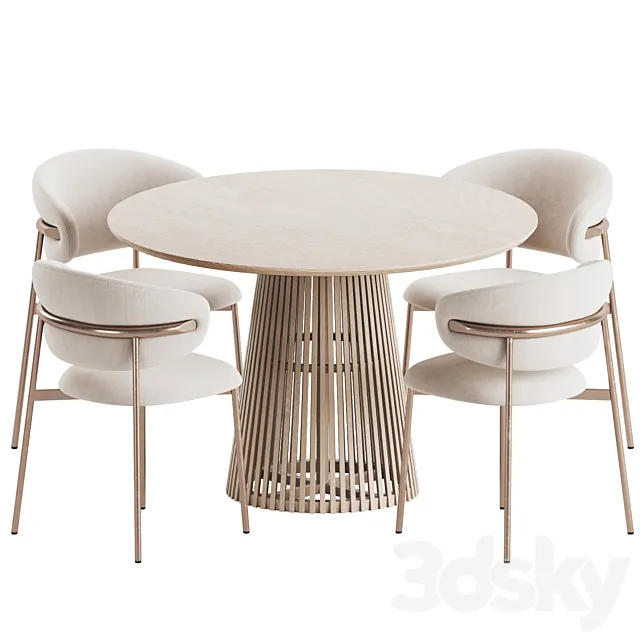 Oleandro Chair Jeanette Table Dining Set Free Download