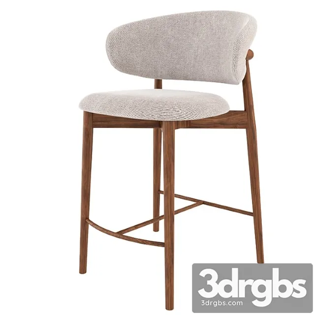 Oleandro Stool By Calligaris 3D Model Free