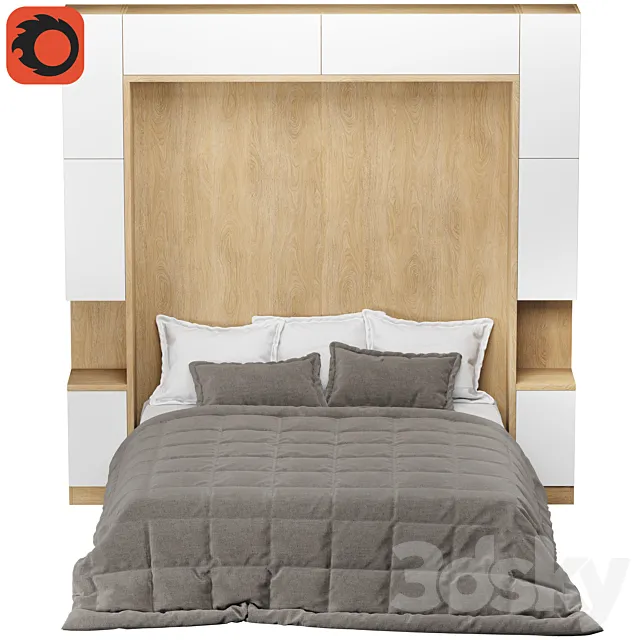 Olissys transformer bed 3D Model