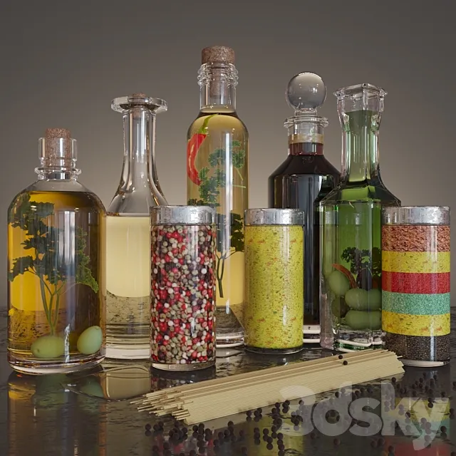 Olive oil 3DModel