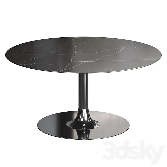 Oliver Dining by Minotti 3DModel