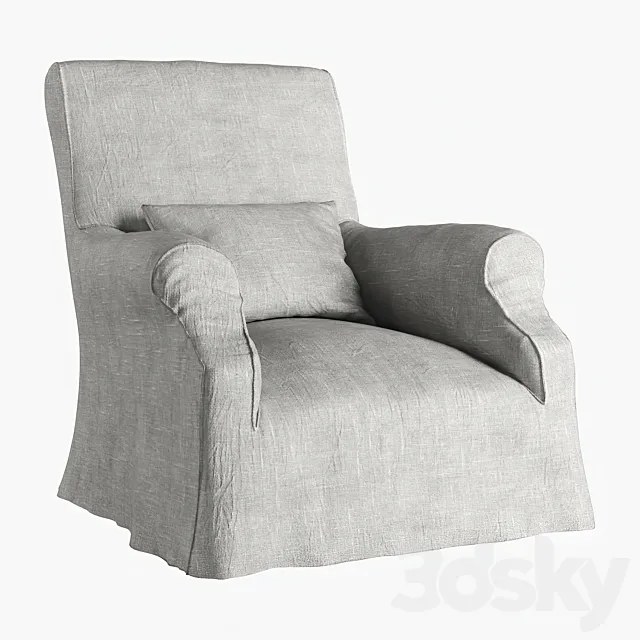 Oliver gustav armchair 3D Model