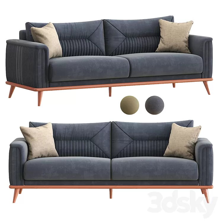 Oliver sofa Istikbal 3D Model