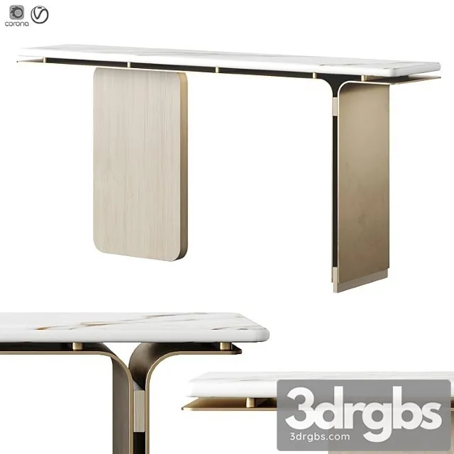 Olivia Stone Denos Tsonsole Table 3D Model Free