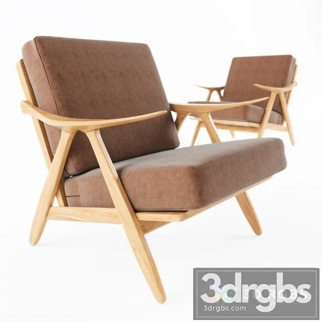 Oliviano Armchair  3D Model Free