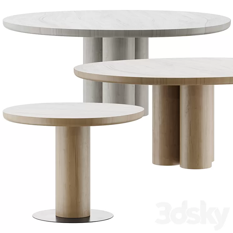 OLLE dining table 3D Model