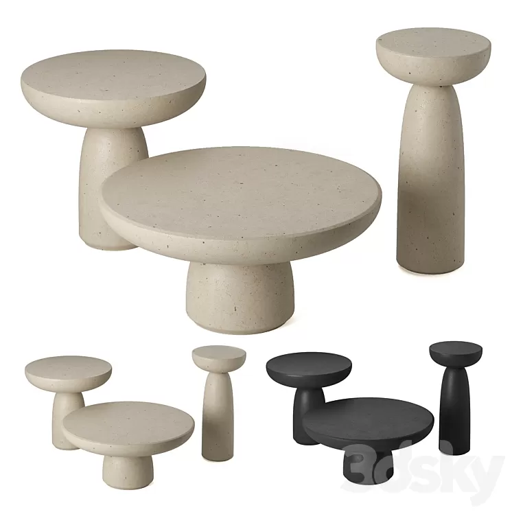 OLO table set. Mogg. 3D Model