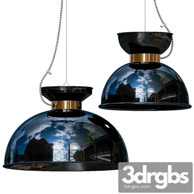 Olsson and jensen ceiling lamp blue 3D Model Download