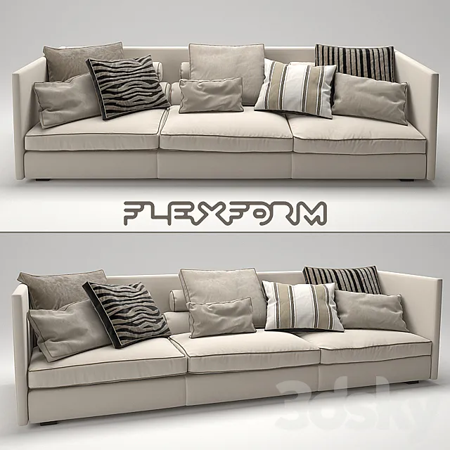 Oltre Sofa - Flexform 3D Model