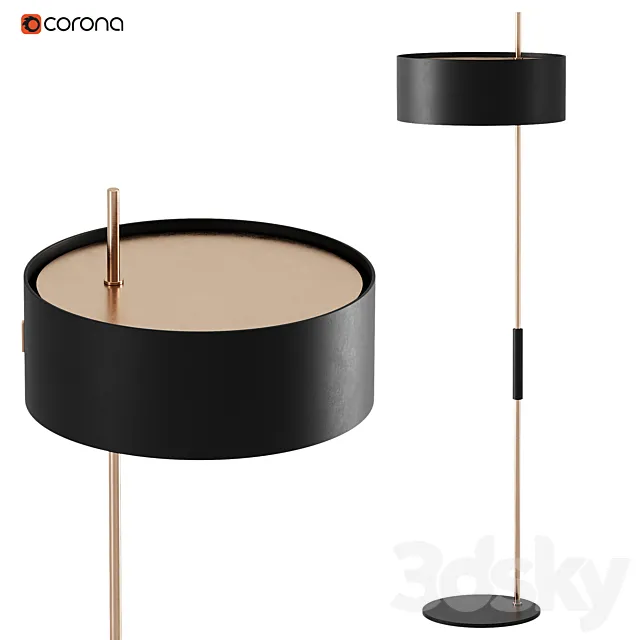 Oluce 1953 Torsher 3D Model