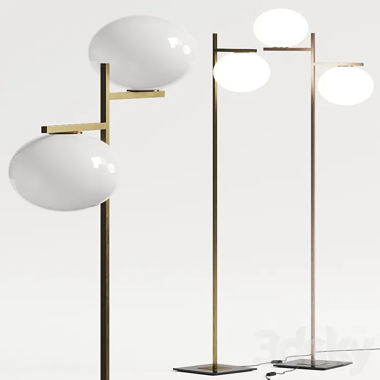 Oluce Alba Floor Lamp Free Download