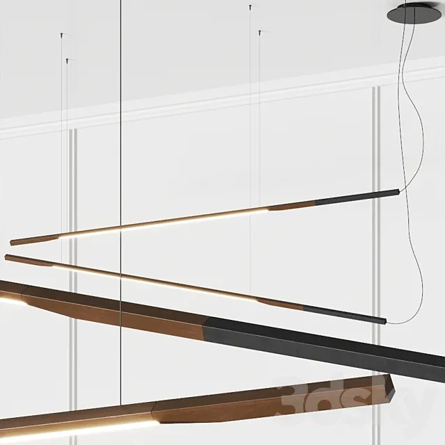 Oluce Ilo 487 Pendant Lamps 3DModel