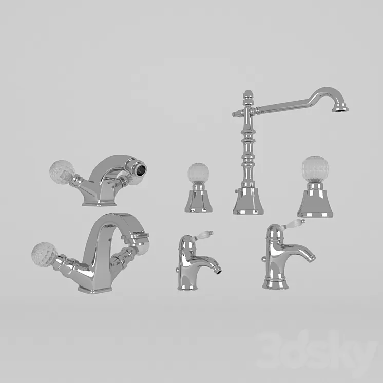 Olympia Catalogo ImperoStyle mixers. 3D Model