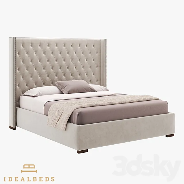 Om Adler Diamond Bed 3DModel
