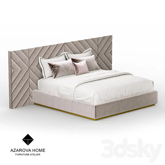 OM Bed Azarova Home Basinger 3DModel