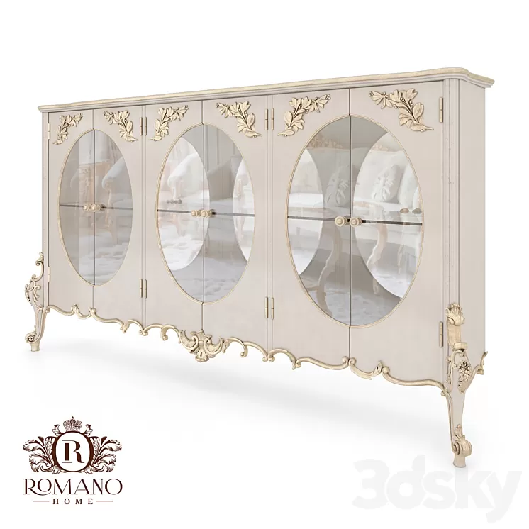 (OM) Buffet Isabella Servise Romano Home 3D Model