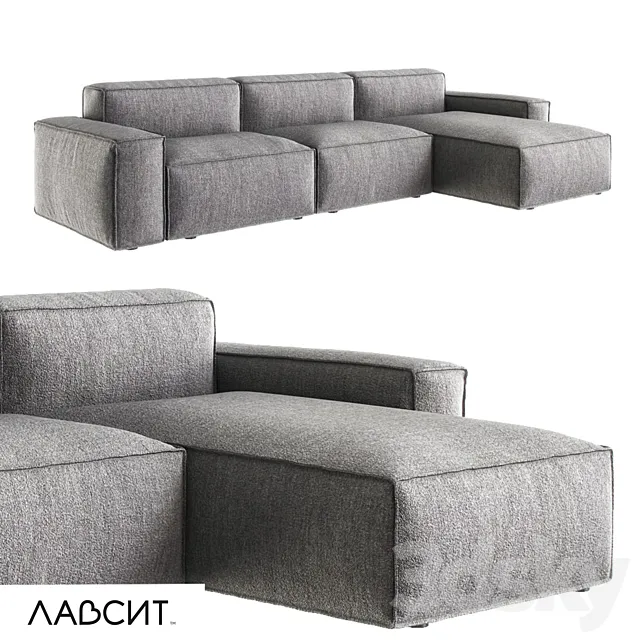 OM Corner sofa Davis 3D Model