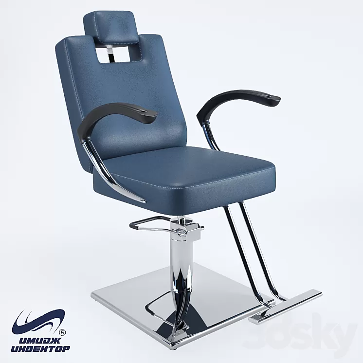 "OM Hairdressing chair ""Superman""" 3D Model
