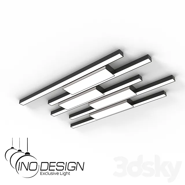 OM Inodesign Line Black 44.6014 3D Model