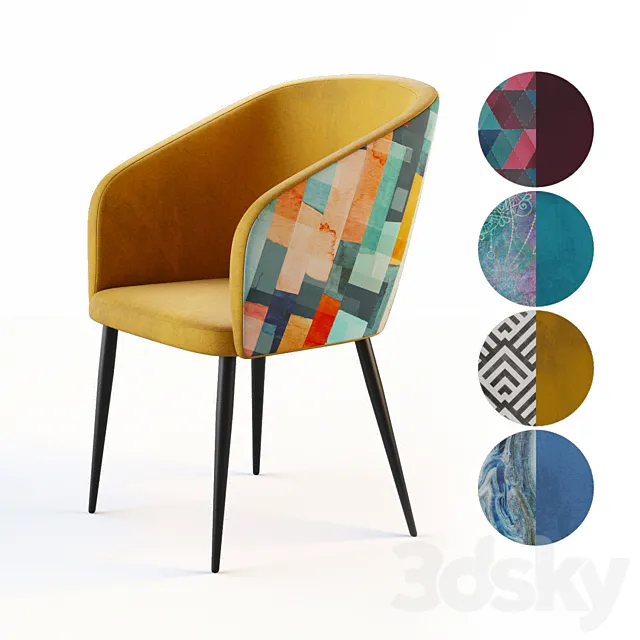 OM Interior chair - Milan 3D Model