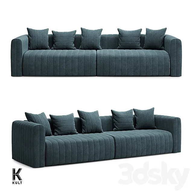 OM KULT-HOME sofa BARDI 15.38 3DModel