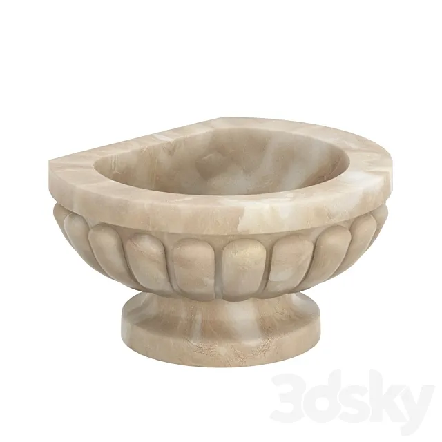 OM Kurna marble KM82 3D Model