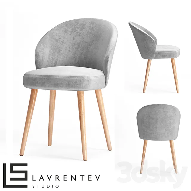 OM Lavrentev.studio chair Fusion Midi 3 3D Model