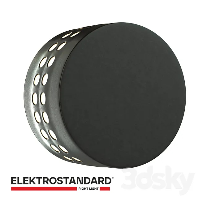 OM LED wall lamp Elektrostandard 1585 Techno LED Arkada 3D Model