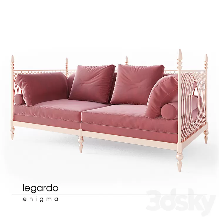 (OM) Legardo Enigma sofa 3D Model