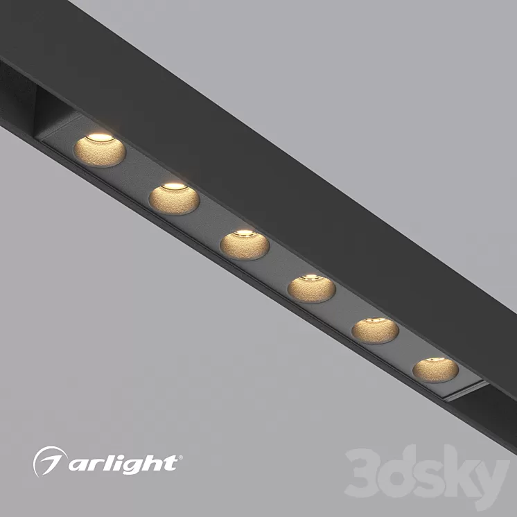 OM Luminaire MAG-DOTS-25-L200-6W 3D Model