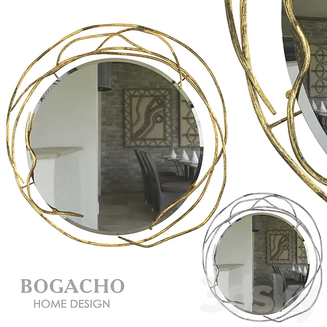 OM Mirror Art 3DModel