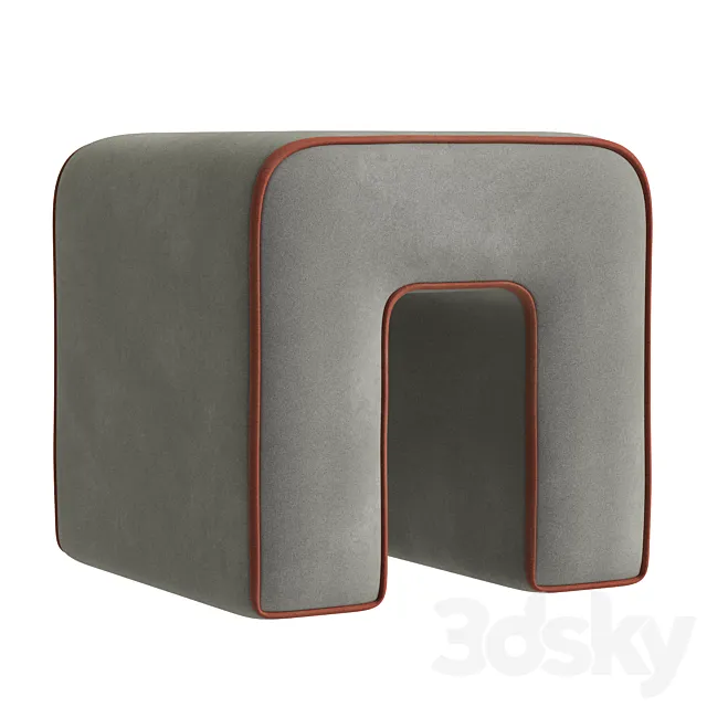 OM Pouffe Yappy 3D Model