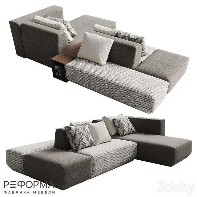 OM Sofa Hygge Reforma 3D Model