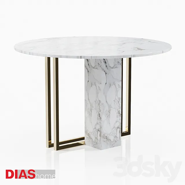 OM Table “Orleans” 3D Model