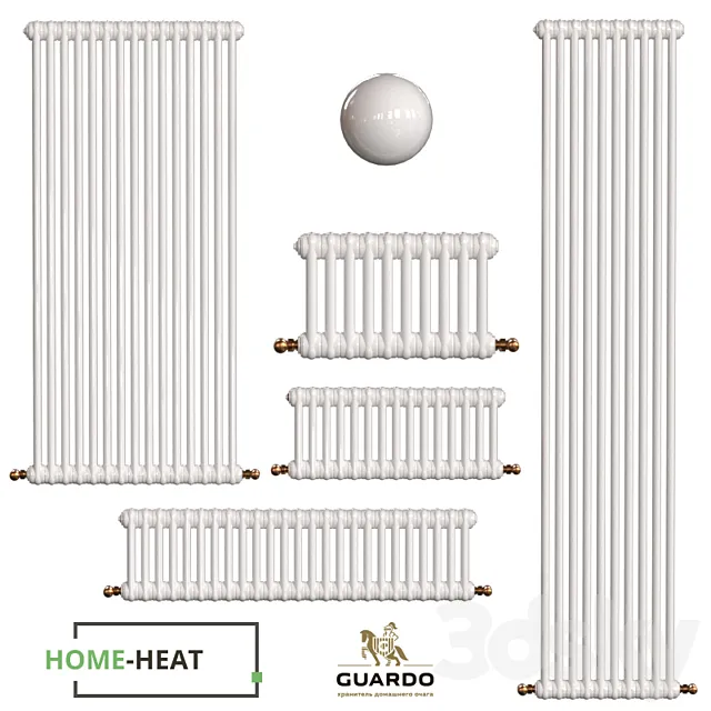 OM Tubular radiators Guardo Pilon S4H (Italy) 3DModel