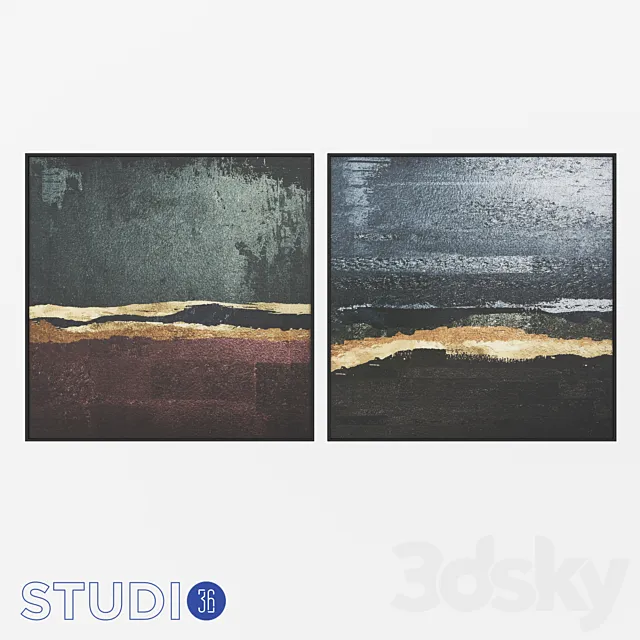 OM Wall decor Dialma Brown DB006187 from STUDIO36SHOP.RU 3DModel