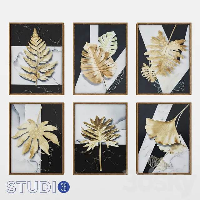 OM Wall decor Dialma Brown DB006195 from STUDIO36SHOP.RU 3DModel