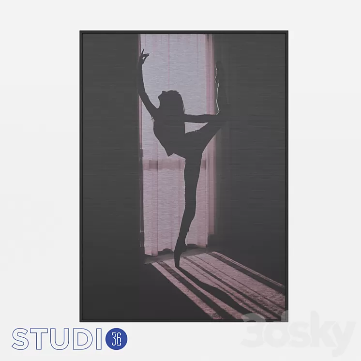 OM Wall decor Dialma Brown DB006289 from STUDIO36SHOP.RU 3D Model