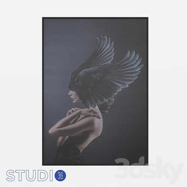 OM Wall decor Dialma Brown DB006300 3DModel