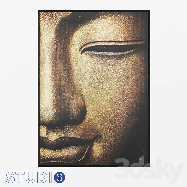 OM Wall decor Dialma Brown DB006306 from STUDIO36SHOP.RU 3DModel