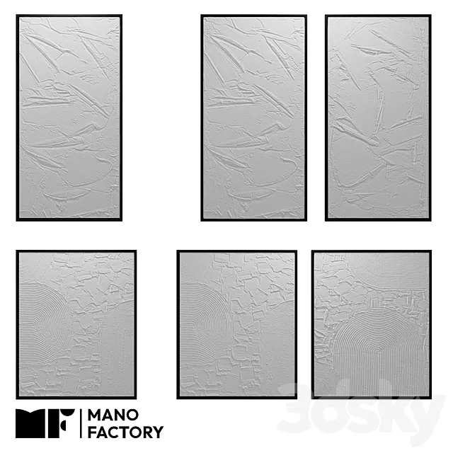 (OM) WHITE ART paintings from MANO FACTORY Free Download